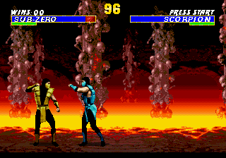 Ultimate Mortal Kombat 3 (Europe) In game screenshot